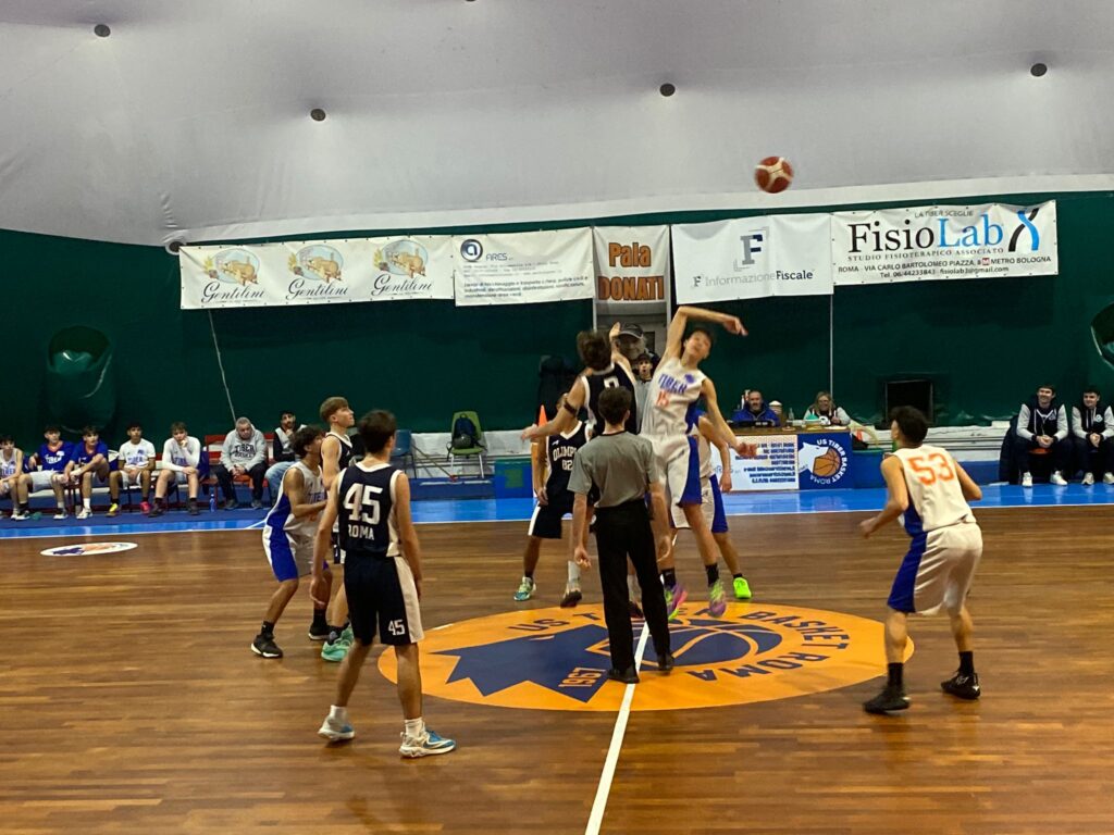 U17 G Tiber Bk - Olimpia Roma 40 - 64
