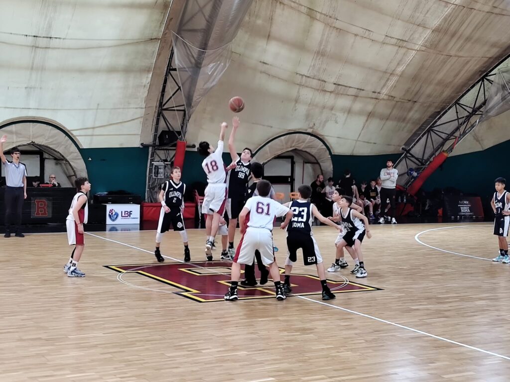 U13 E Basket Roma - Olimpia Roma 32 - 60
