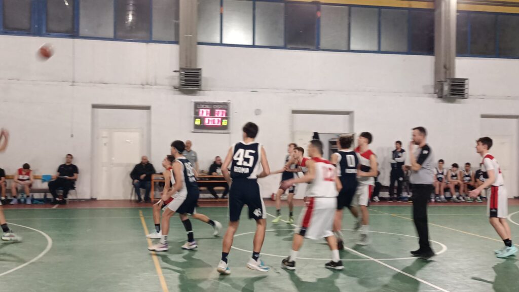 U17 G La Rustica Basket - Olimpia Roma 44 - 86