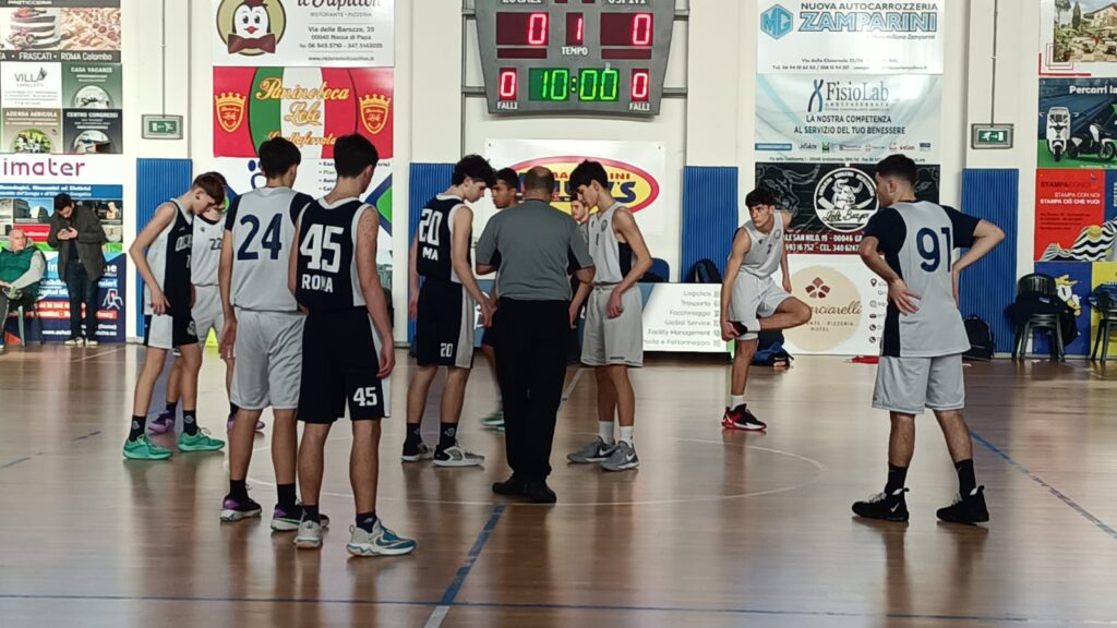U17 G San Nilo Basket - Olimpia Roma 57 - 65