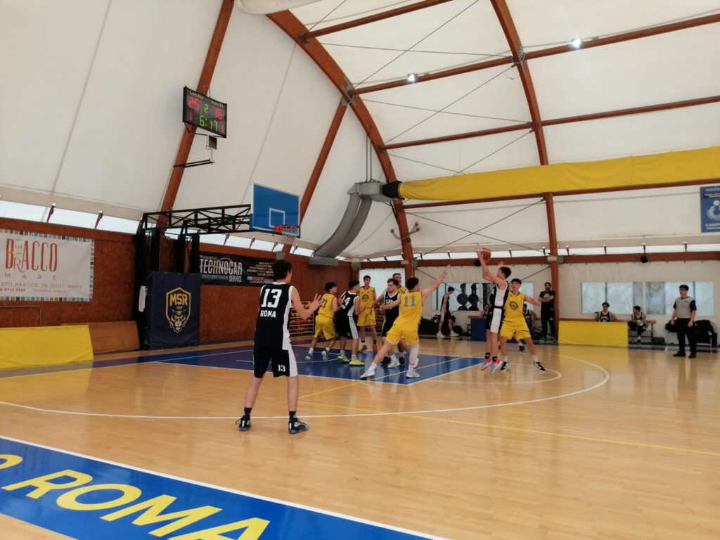 U19 U Bk Montesacro - Olimpia Roma 75 - 49