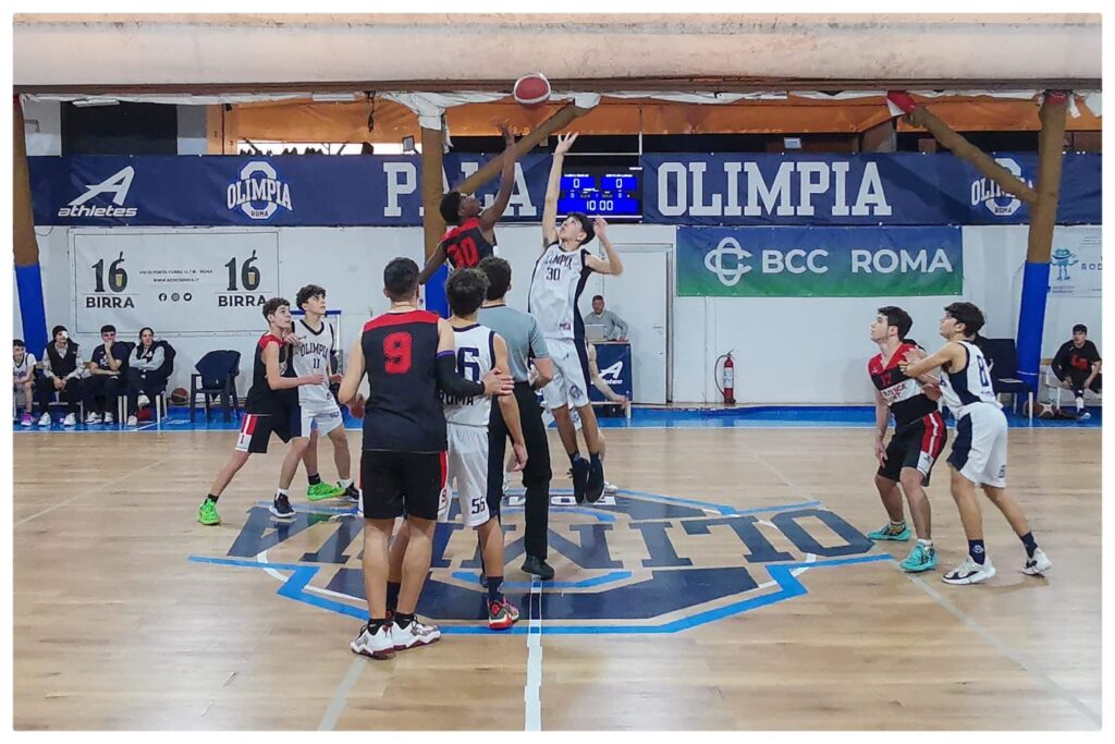 U17 S Olimpia Roma 08 - Centri Laziali Basket 86 - 32