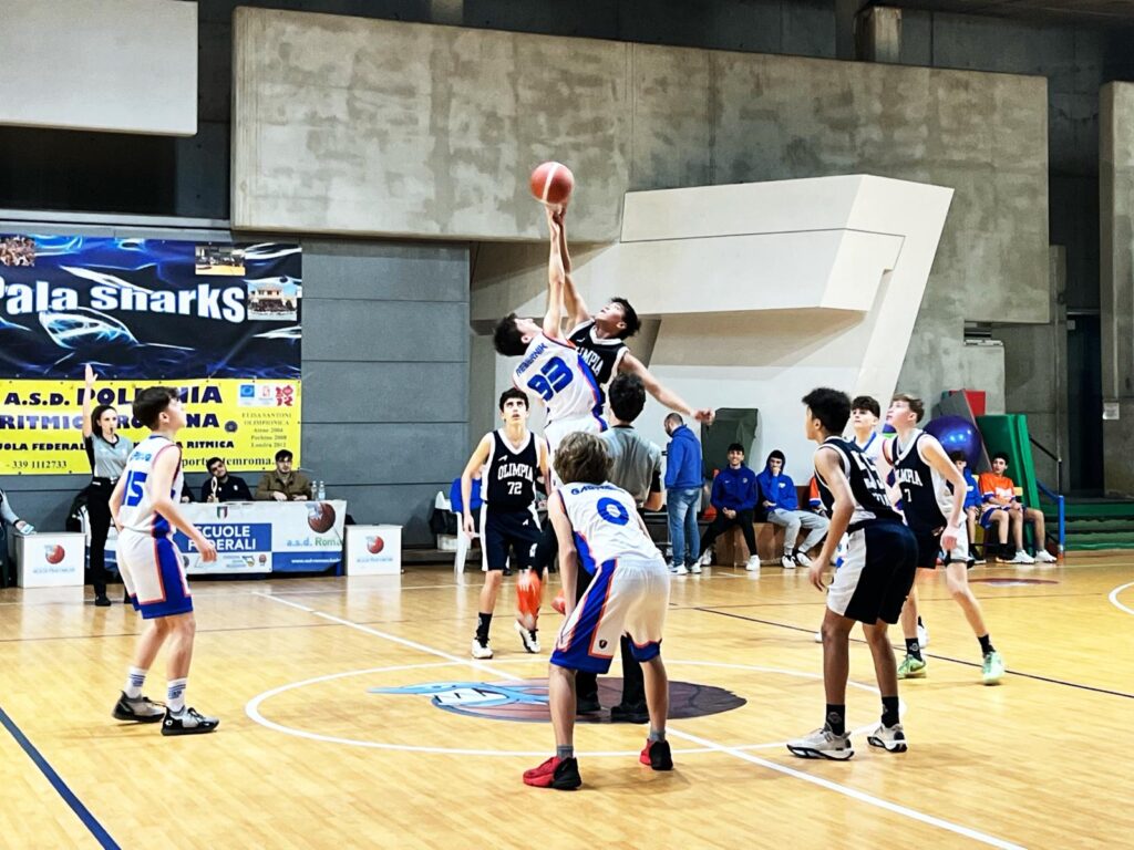 U15 E Dbs Roma - Olimpia Roma 38 - 74