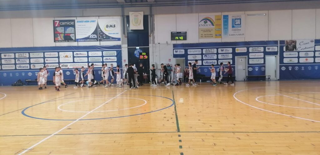 U14 S Nova Bk Ciampino - Olimpia Roma 32 - 45
