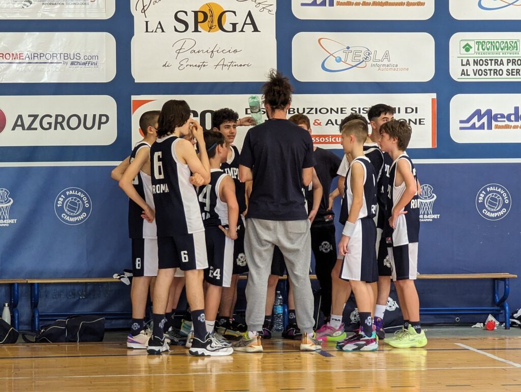 U14 S P.G. Frassati - Olimpia Roma 36 - 45