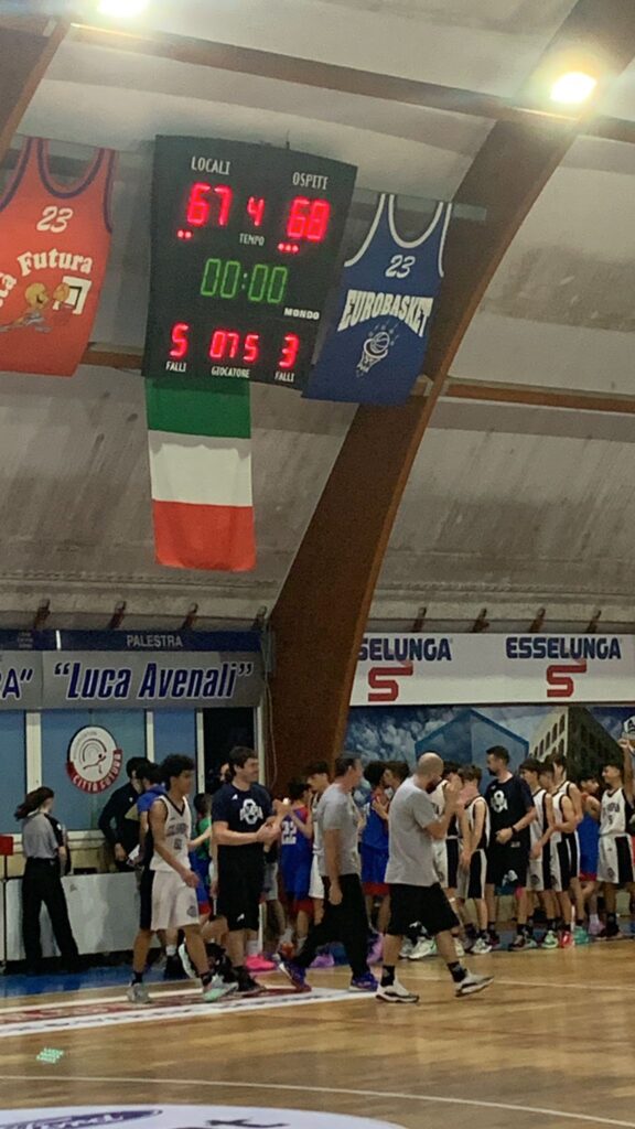 U14 E Semifinale Anzio Bk Club - Olimpia Roma 67 -68