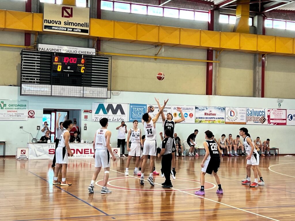 U15 E Fase Interzona Aquila Bk Trento - Olimpia Roma 74 - 39