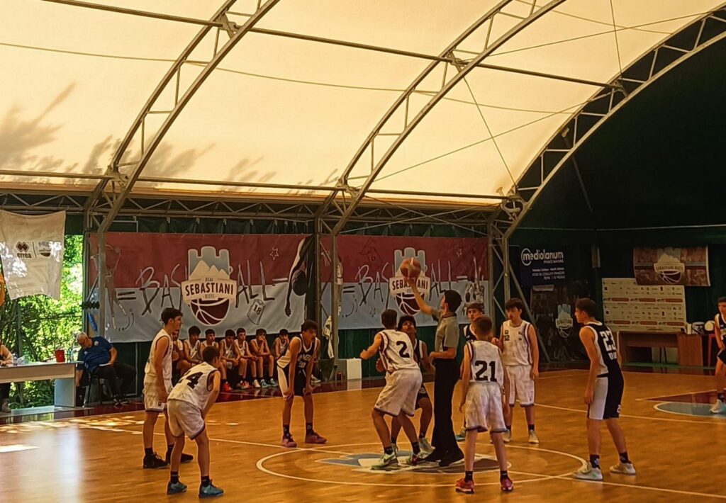 U14 E 1/4 di finale Real Sebastiani Rieti - Olimpia Roma 52 - 67