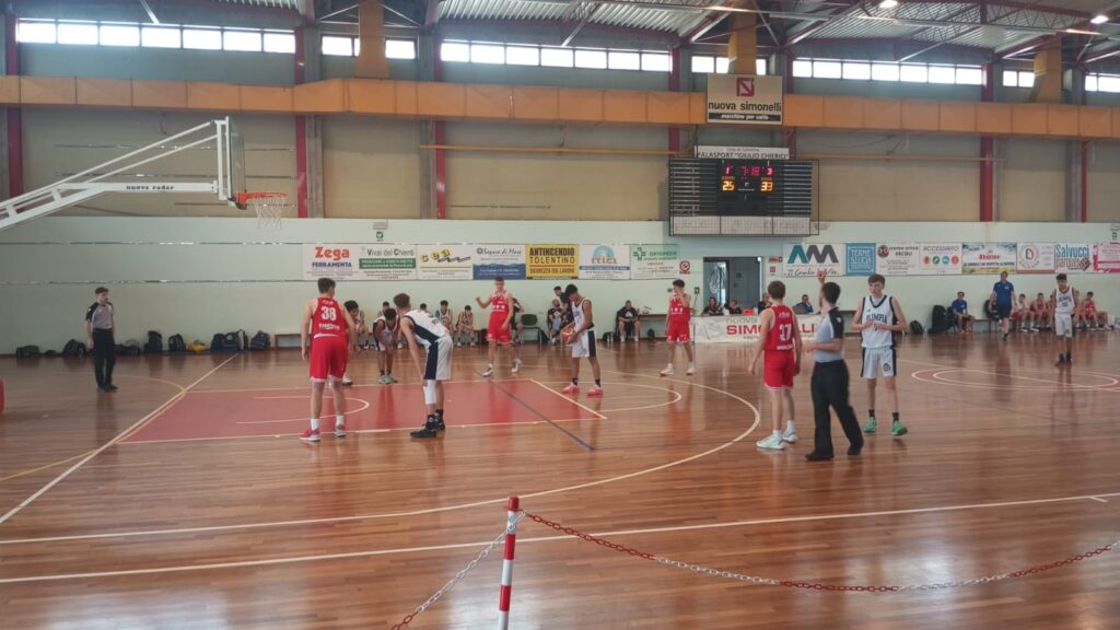 U15 E Fase Interzona IR Reggio Emilia - Olimpia Roma 91 - 86