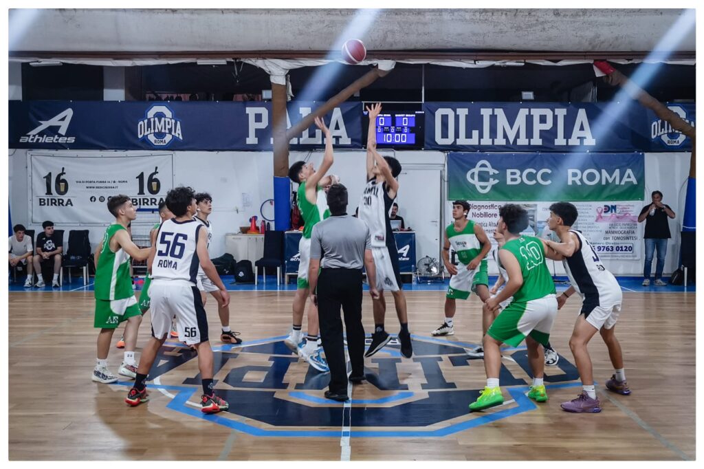 U17 S Semifinale Coppa Lazio Olimpia Roma 08 vs Basket Serapo 85 95-87