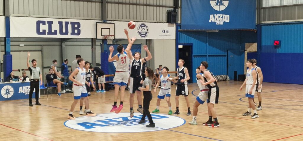 U17 E Anzio Basket Club - Olimpia Roma 61 - 76