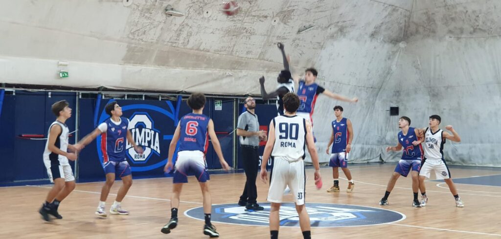 U19 G Olimpia Roma - Bk Cinecittà 55 - 69