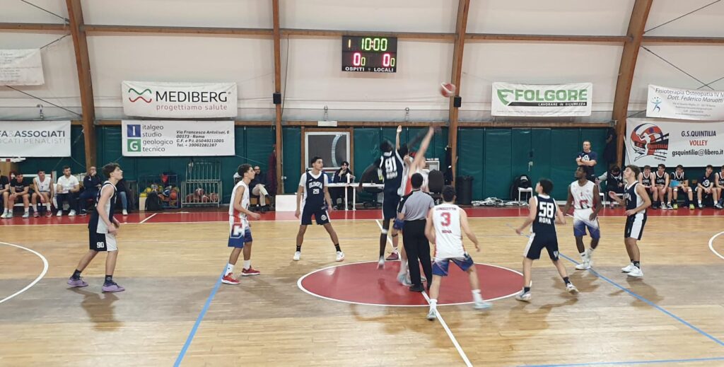 U19 G Carver Roma - Olimpia Roma 86 - 52