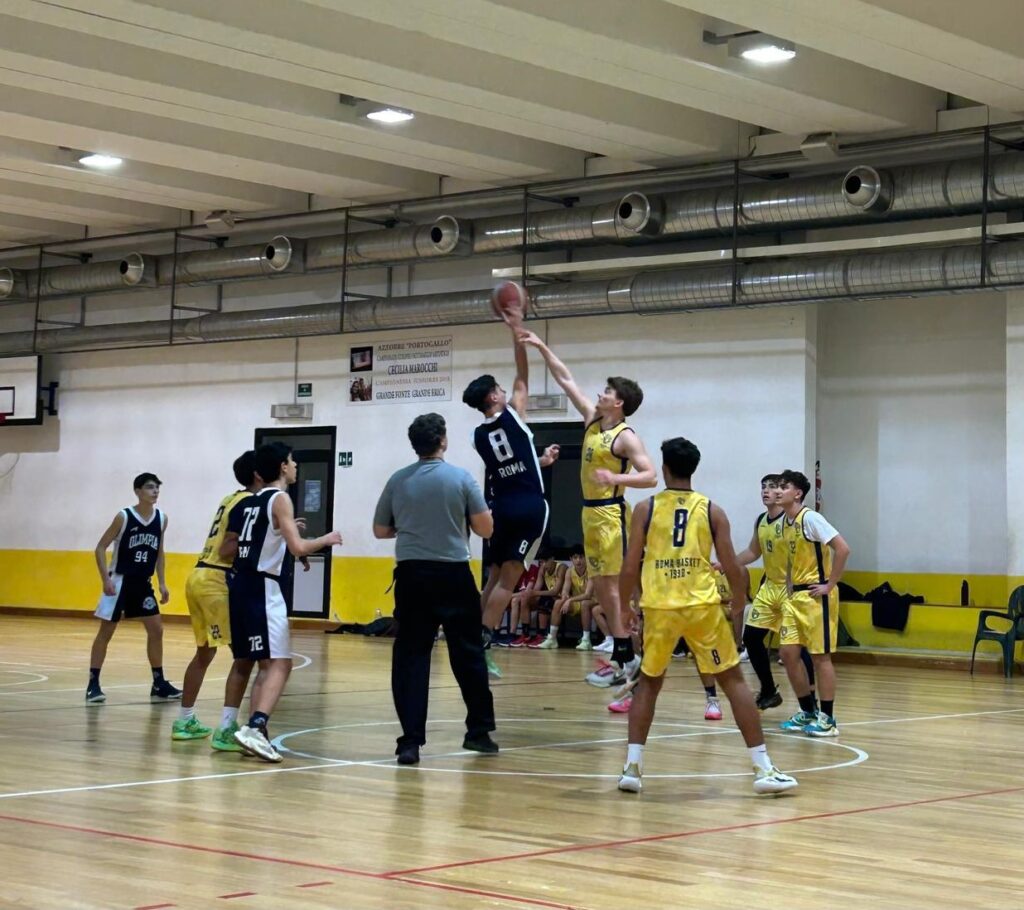 U17 G Fonte Roma Bk - Olimpia Roma 77 - 80 d.t.s.
