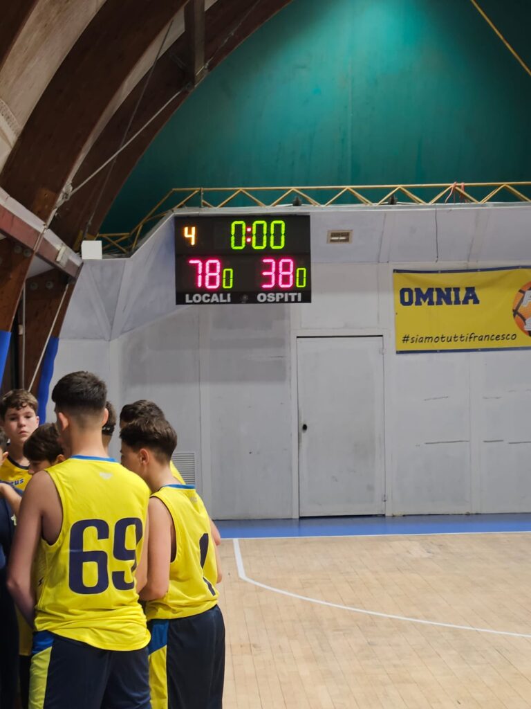 U14 S Omnia Roma - Olimpia Roma 78 - 38