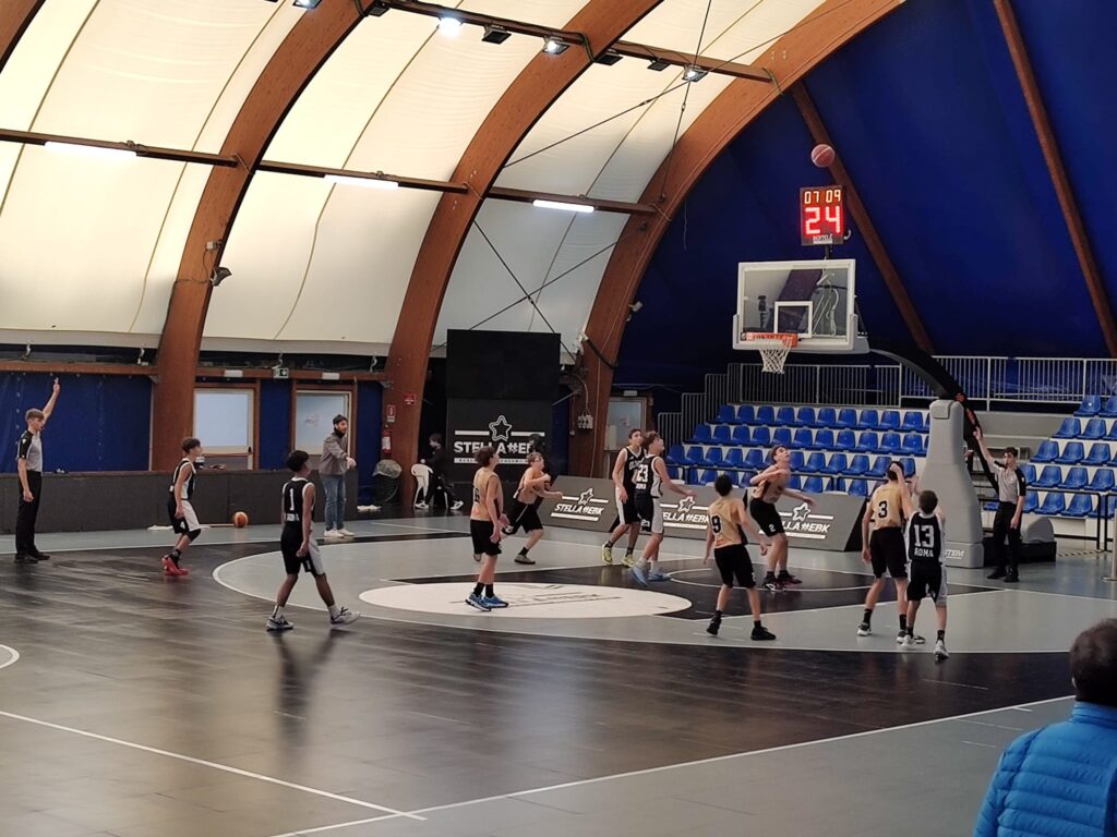 U14 G Stella Ebk - Olimpia Roma 40 - 93