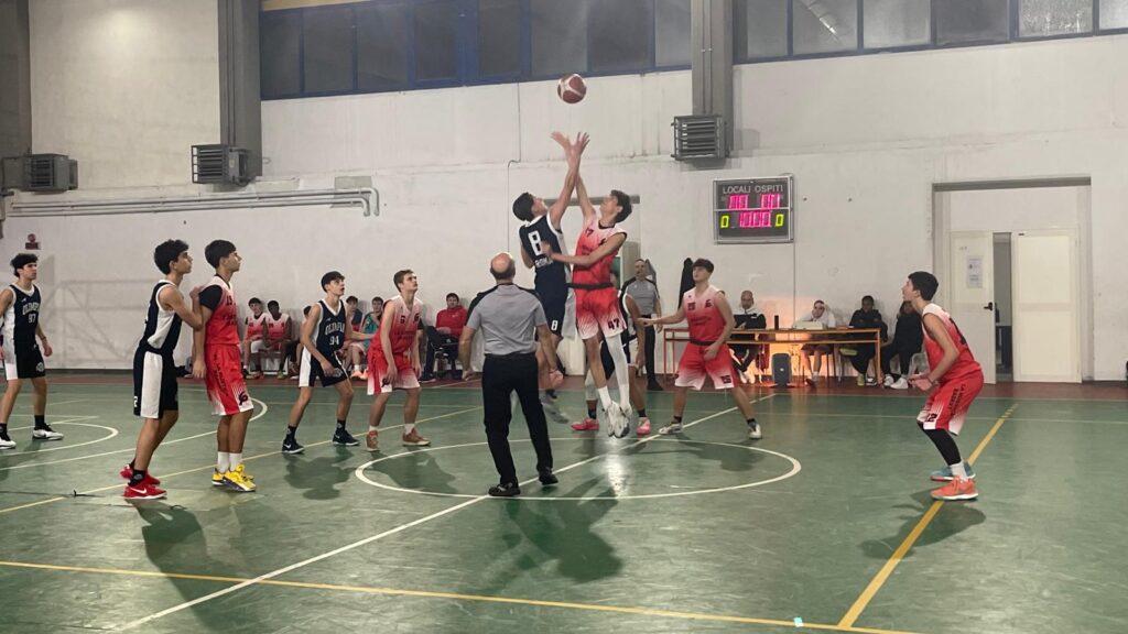 U17 G La Rustica Bk - Olimpia Roma 55 - 77