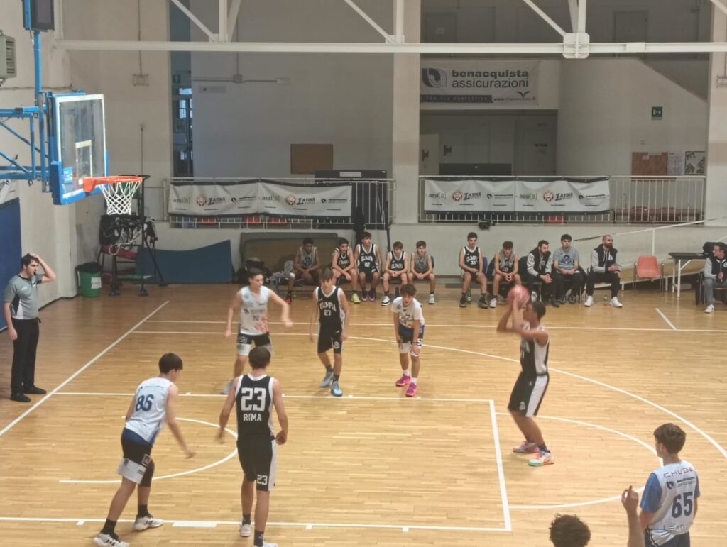 U15E Latina Basket - Olimpia Roma 56-99