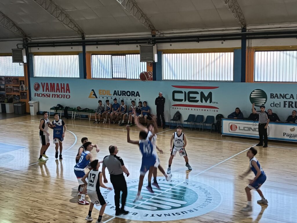 U15E Basket Cassino - Olimpia Roma 32-74