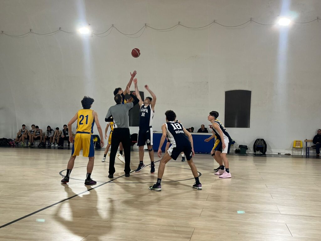 U19 S Bk Manzao - Olimpia Roma 41 - 101