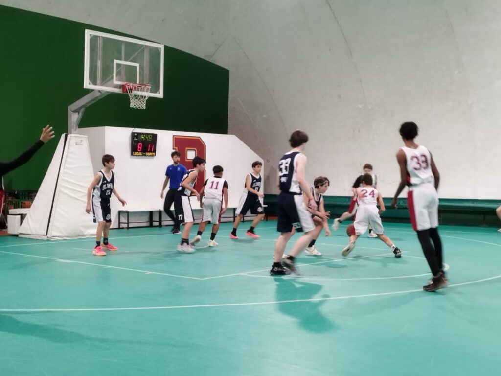 U14 S Roma Team Up - Olimpia Roma 43 - 77