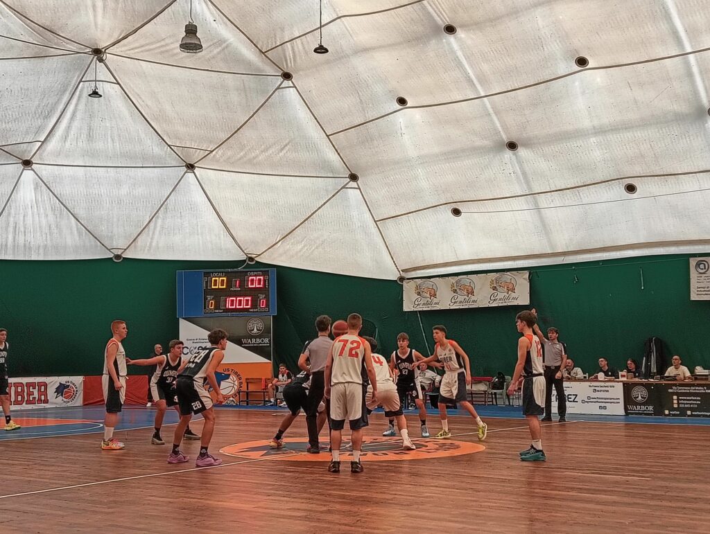 U15 E Tiber Bk - Olimpia Roma 51 - 113