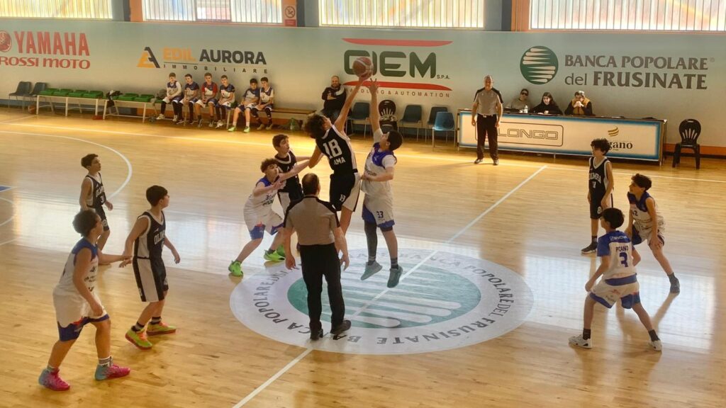 U13 G Basket Cassino - Olimpia Roma 44 - 73