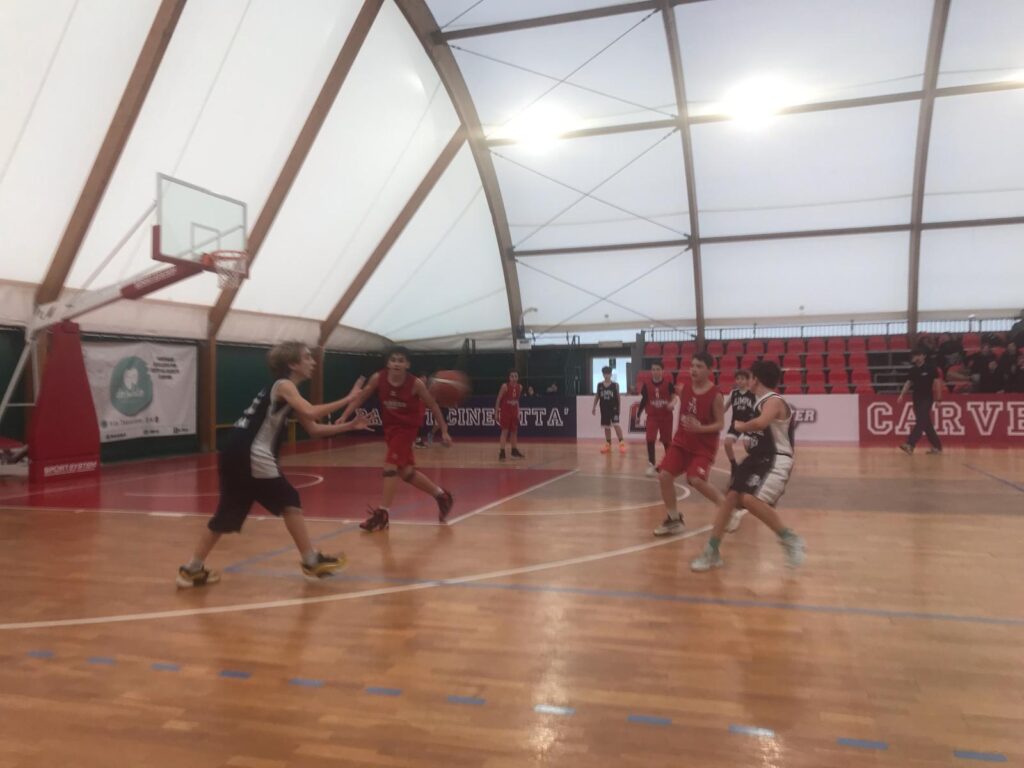 U13 U Carver Roma - Olimpia Roma 32 - 48