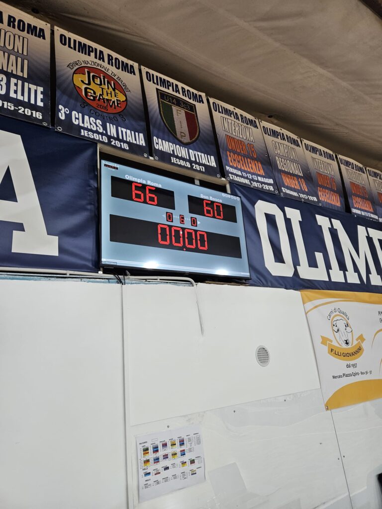 U14 U Olimpia Roma - Don Bosco Nuovo Salario 66 - 60