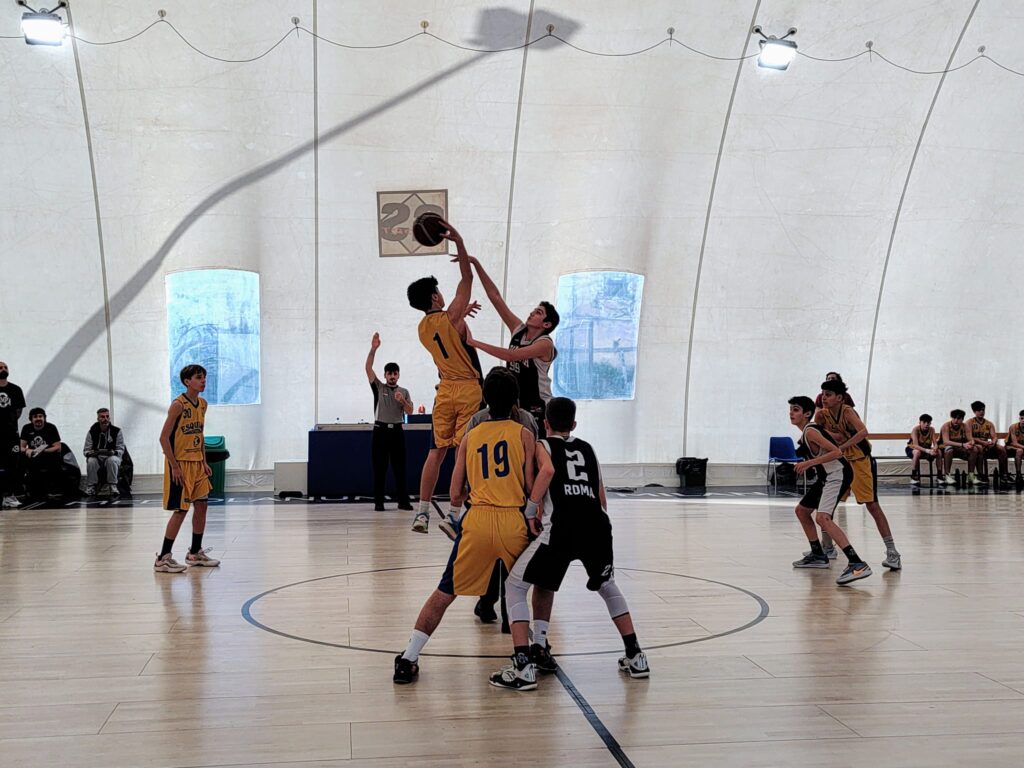 U14 G Esquilino Bk - Olimpia Roma 35 - 54