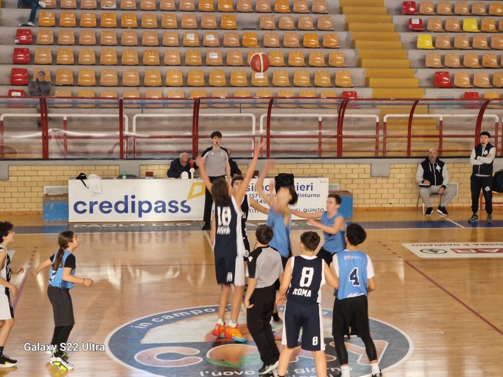 U13 G Fortitudo Scauri - Olimpia Roma 34 - 57