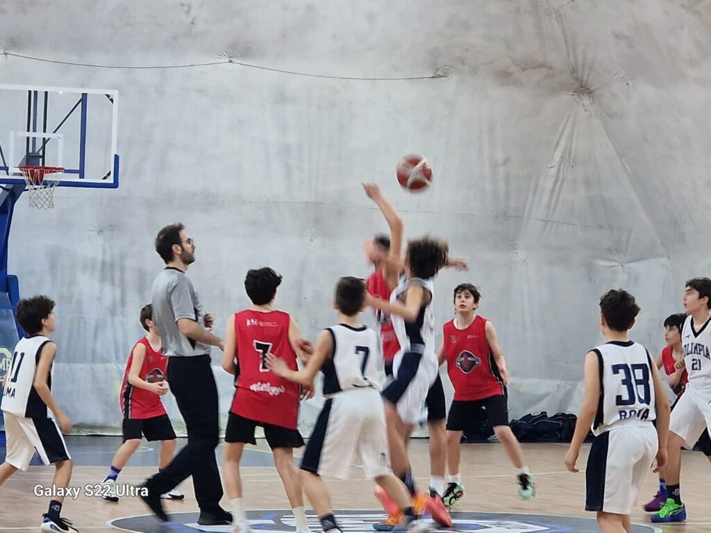 U13 G Olimpia Roma - DBS 34 - 48