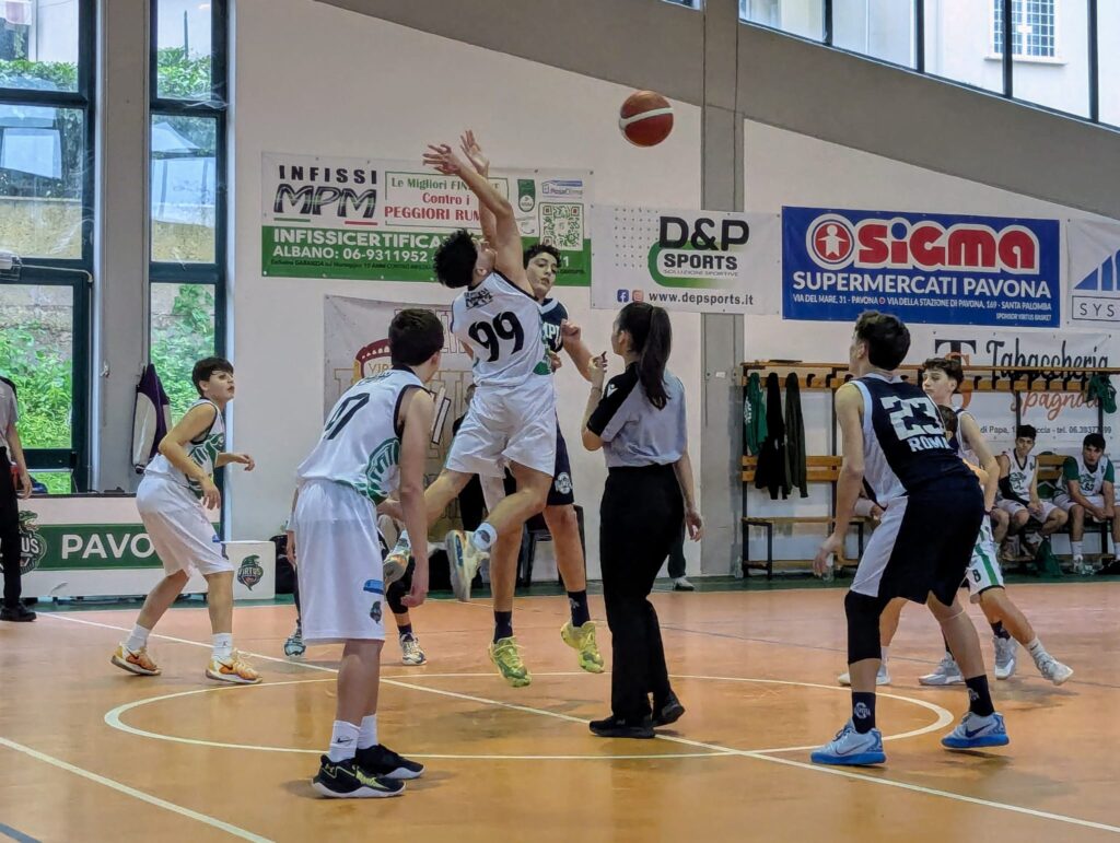 U14 G Virtus CastelGandolfo - Olimpia Roma 52 - 67