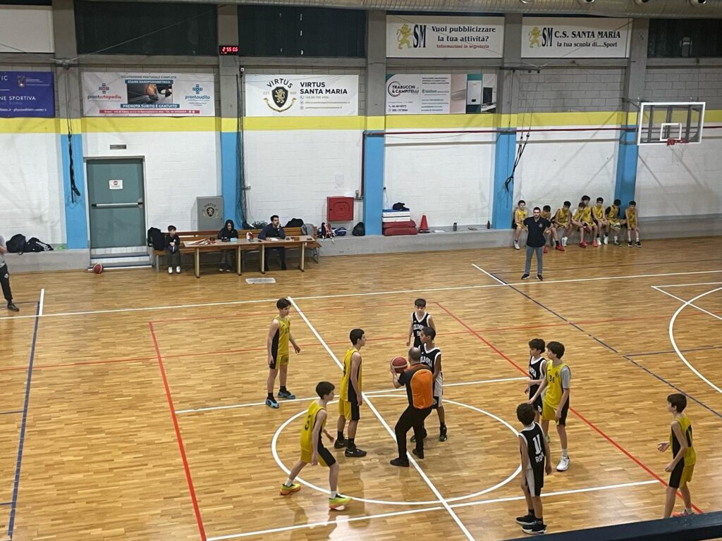 U14 U Virtus S. Maria - Olimpia Roma 33 - 55
