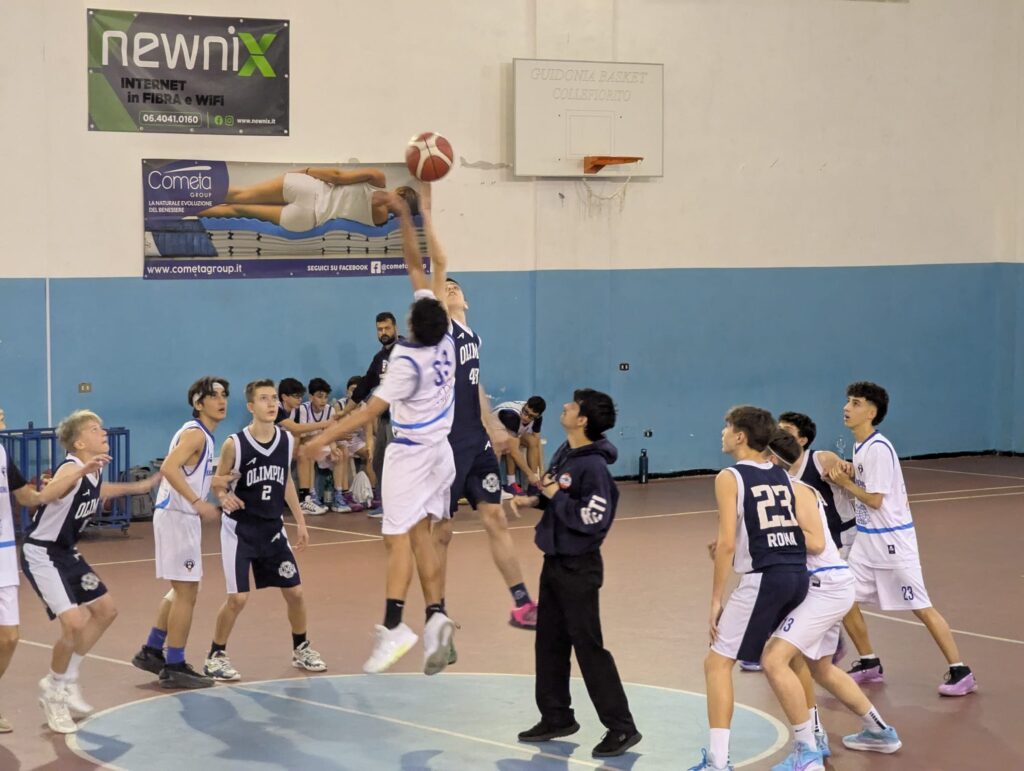 U15 R Basket Guidonia - Olimpia Roma 38 - 72