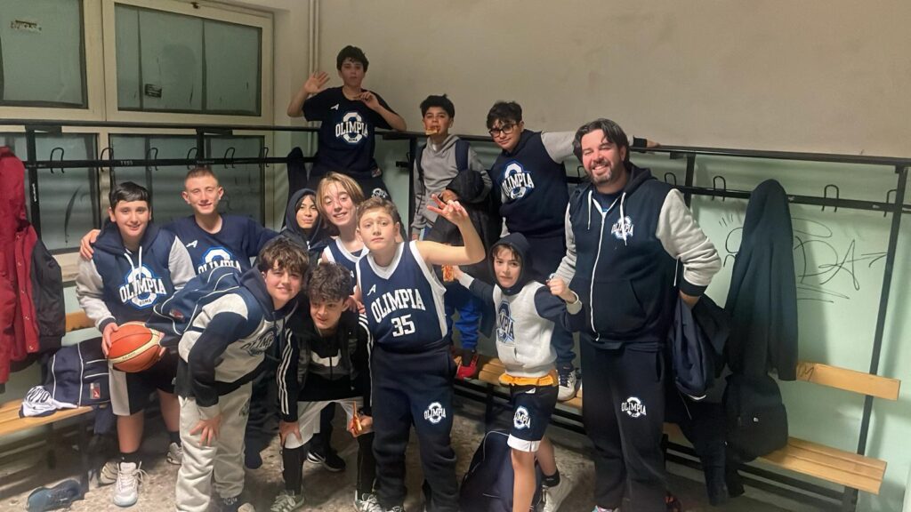 U13 U Bk Tivoli - Olimpia Roma 32 - 34