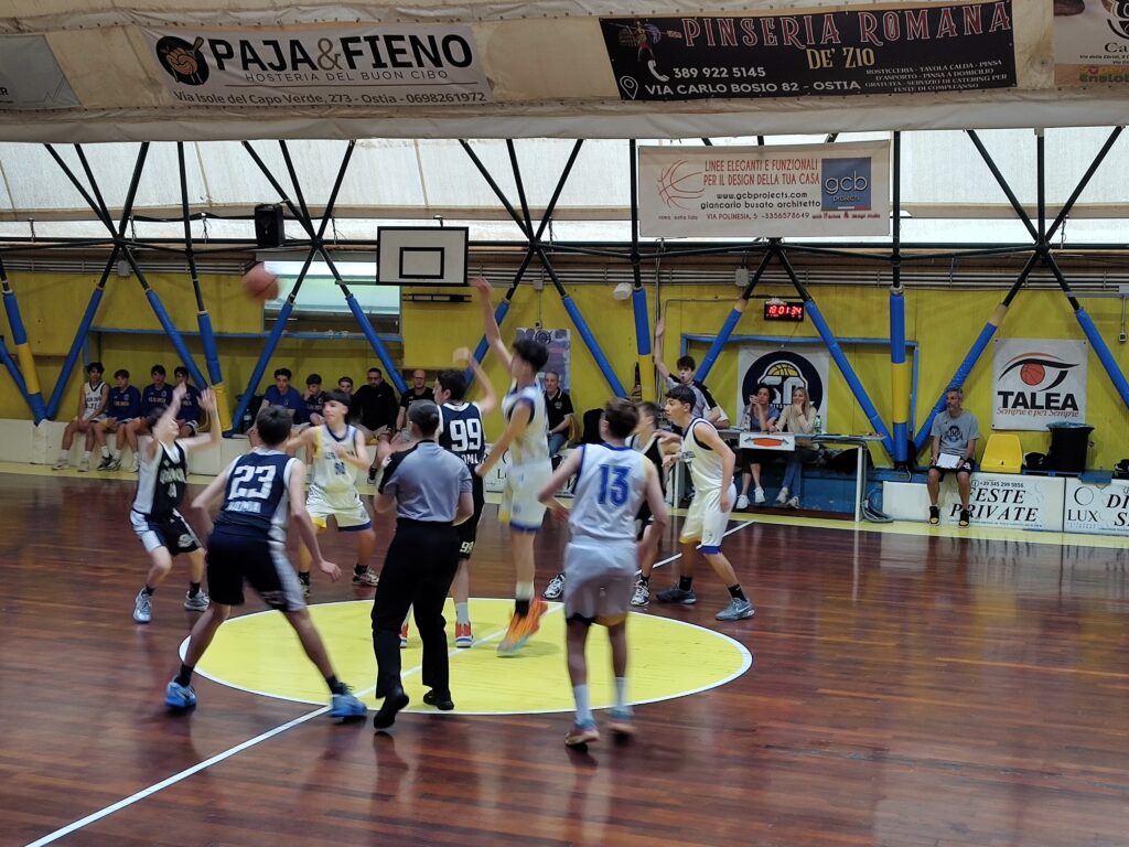 U14 G Alfa Omega - Olimpia Roma 74 - 58