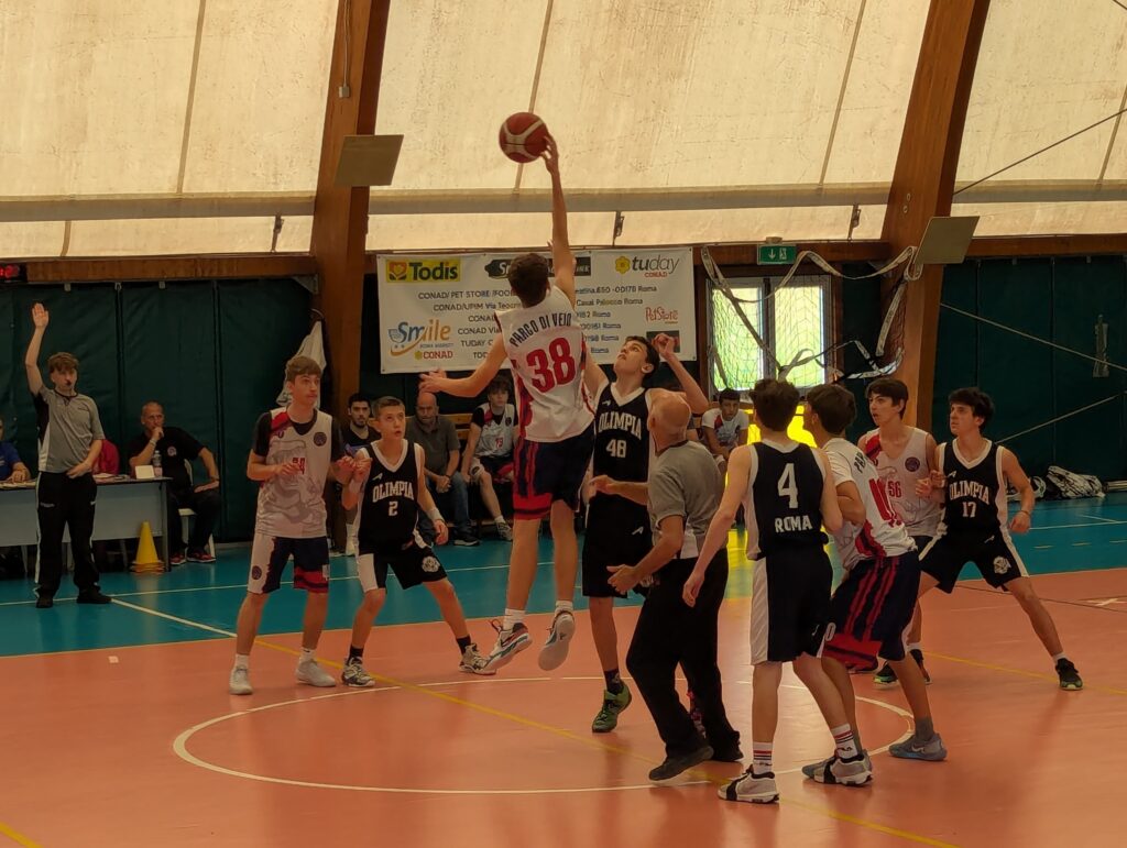 U15 S Bk Parco di Veio - Olimpia Roma 60 - 52