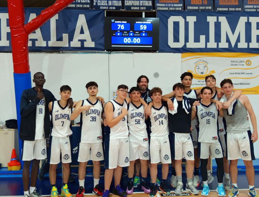 U19 G Olimpia Roma - San Paolo Ostiense 76 - 59
