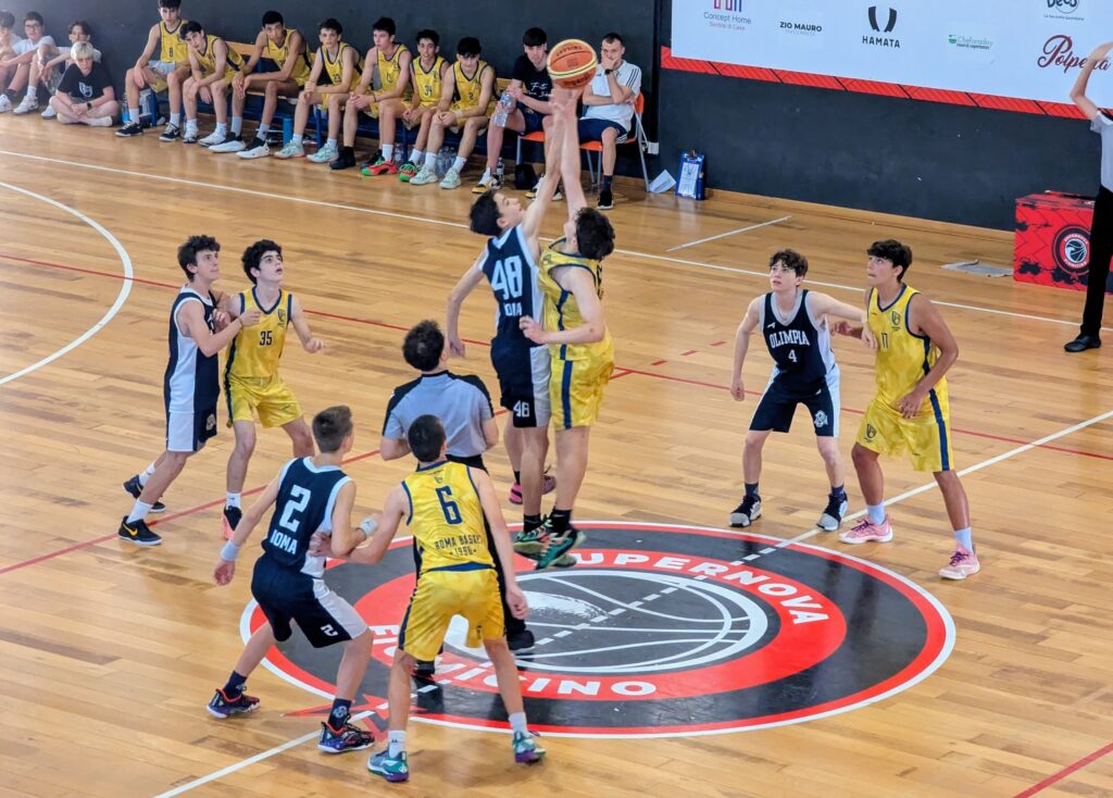U15 S Fonte Roma Basket - Olimpia Roma 61 - 58