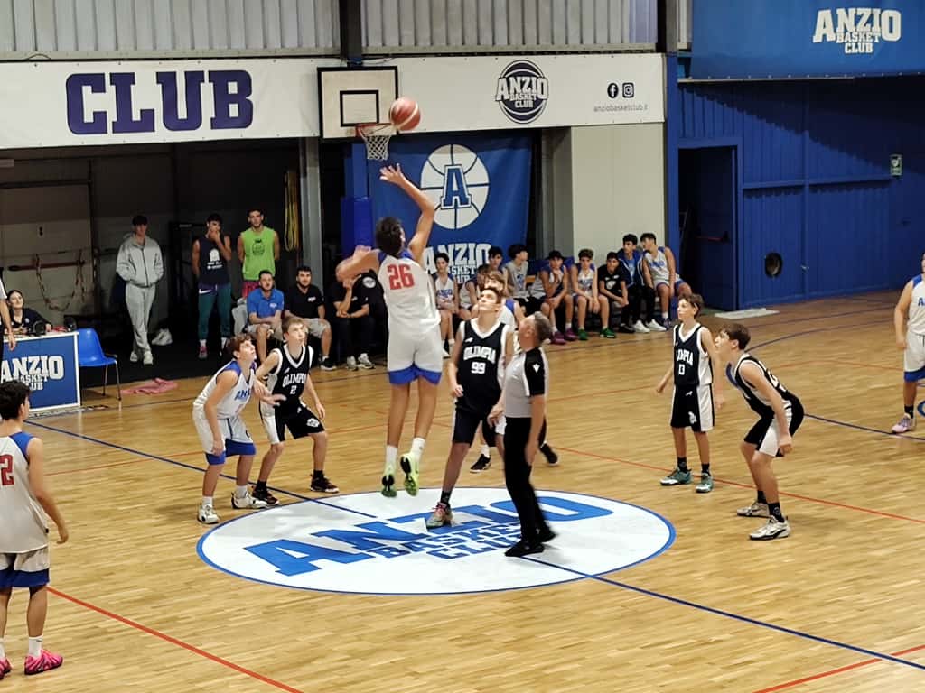 U15 E Anzio Bk Club - Olimpia Roma 65 - 63