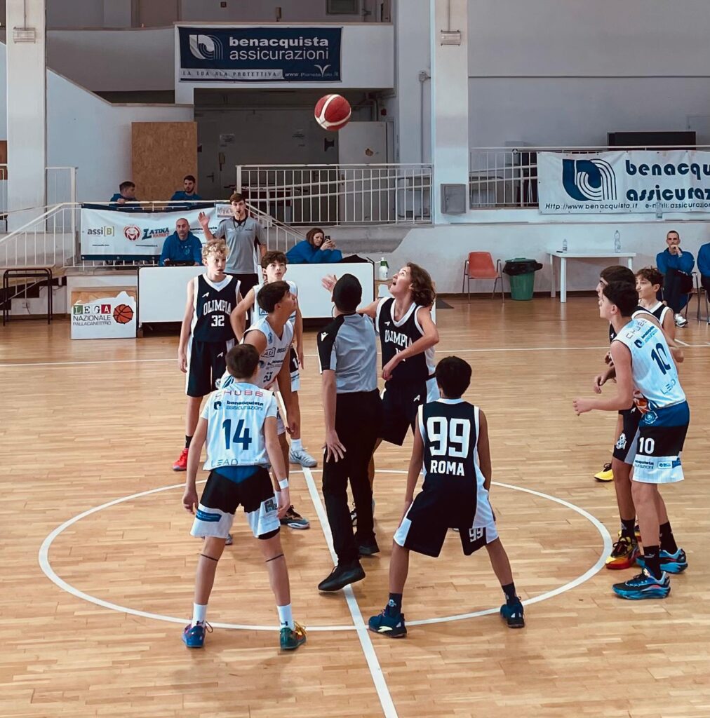 U14 G Benaquista Latina Bk - Olimpia Roma 58 - 70