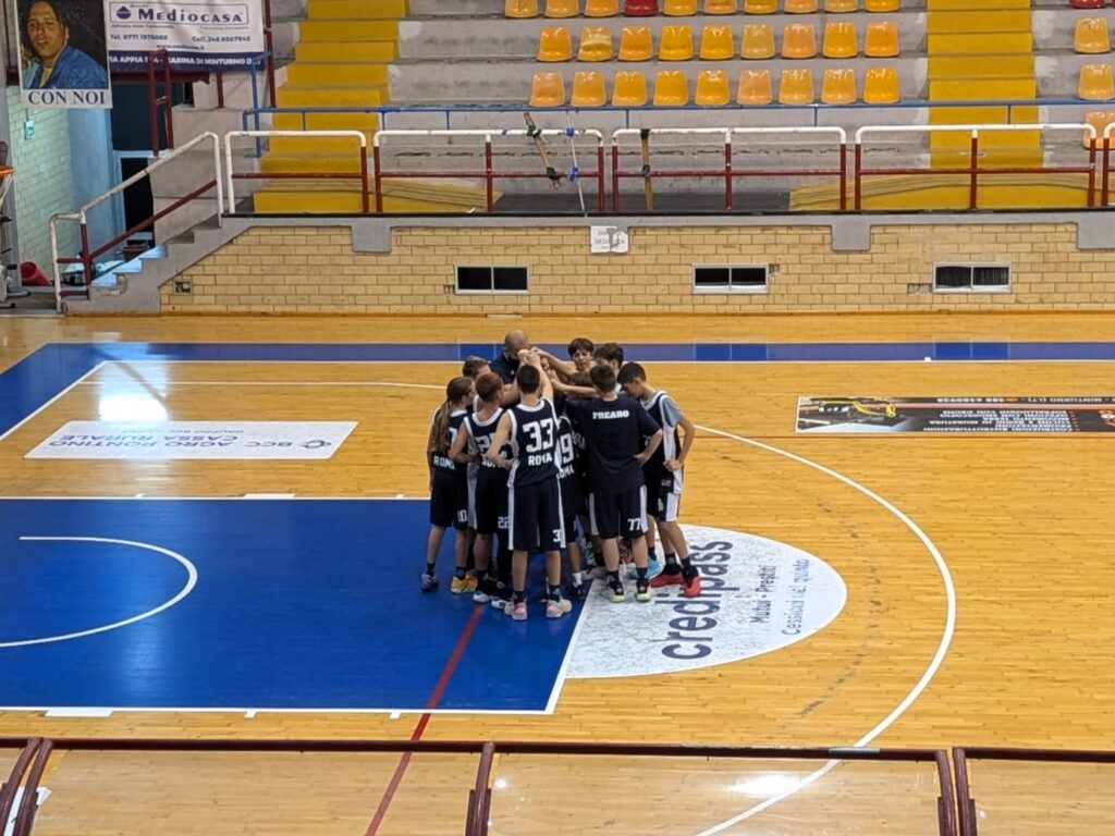 U13 G Fortitudo Scauri - Olimpia Roma 27 - 118