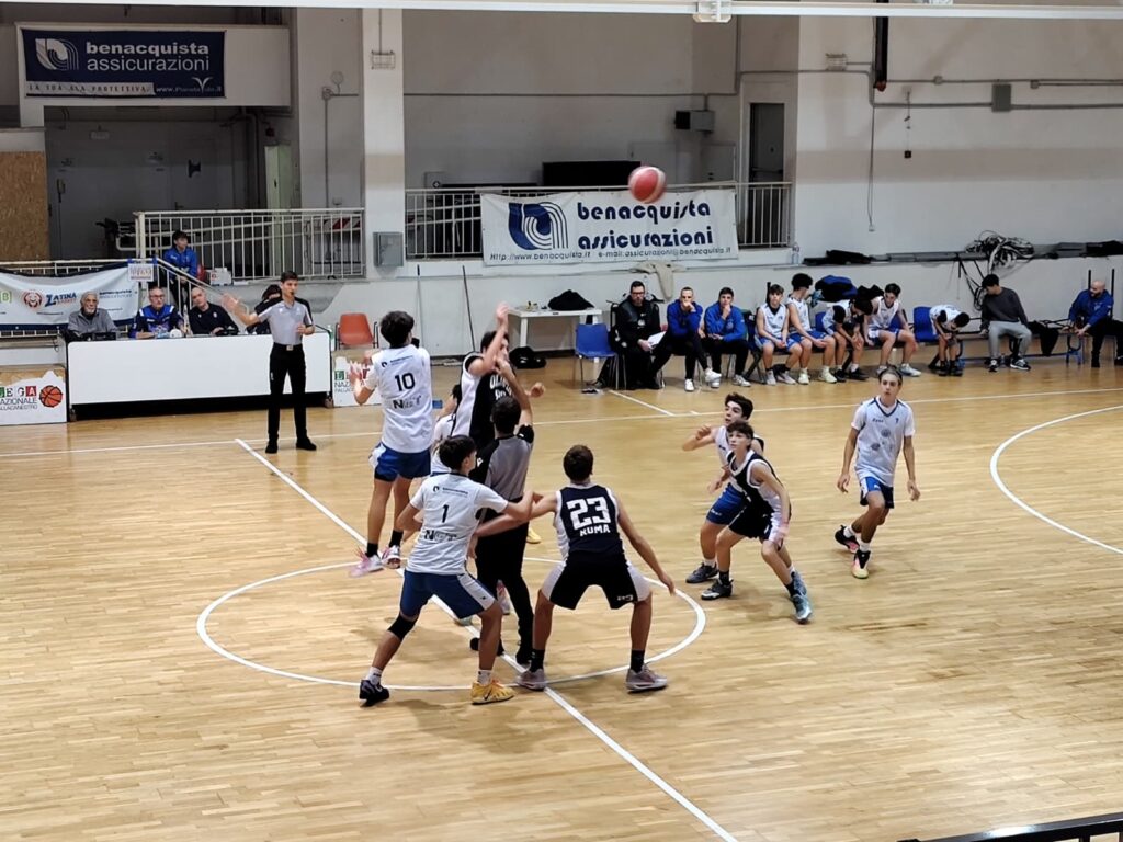 U15 E Benacquista Assicurazioni - Olimpia Roma 56 - 90