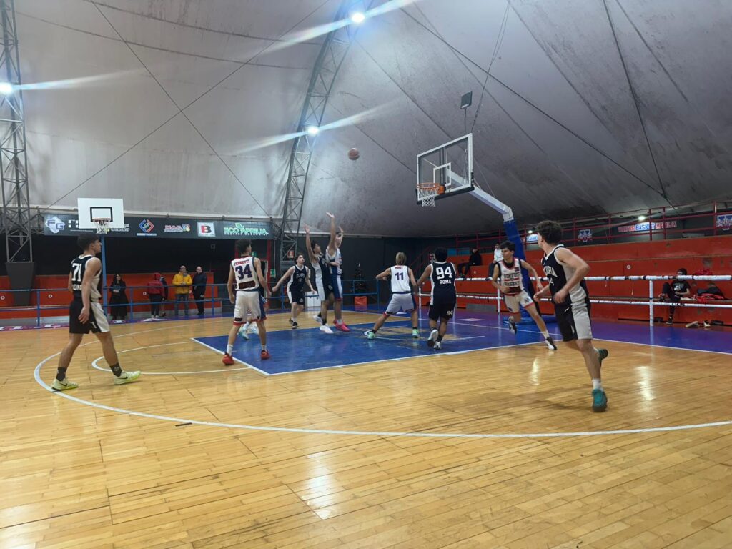 U19 U Virtus Basket Aprilia - Olimpia Roma 45 - 74