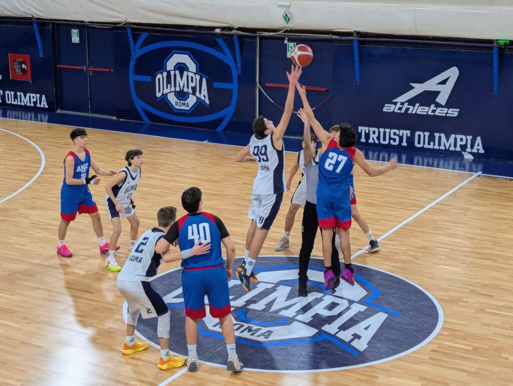 U15 E Olimpia Roma - Anzio Bk Club 88 - 68