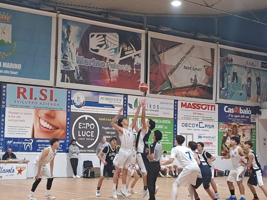 U17 G Club Marino Lions - Olimpia Roma 61 - 71