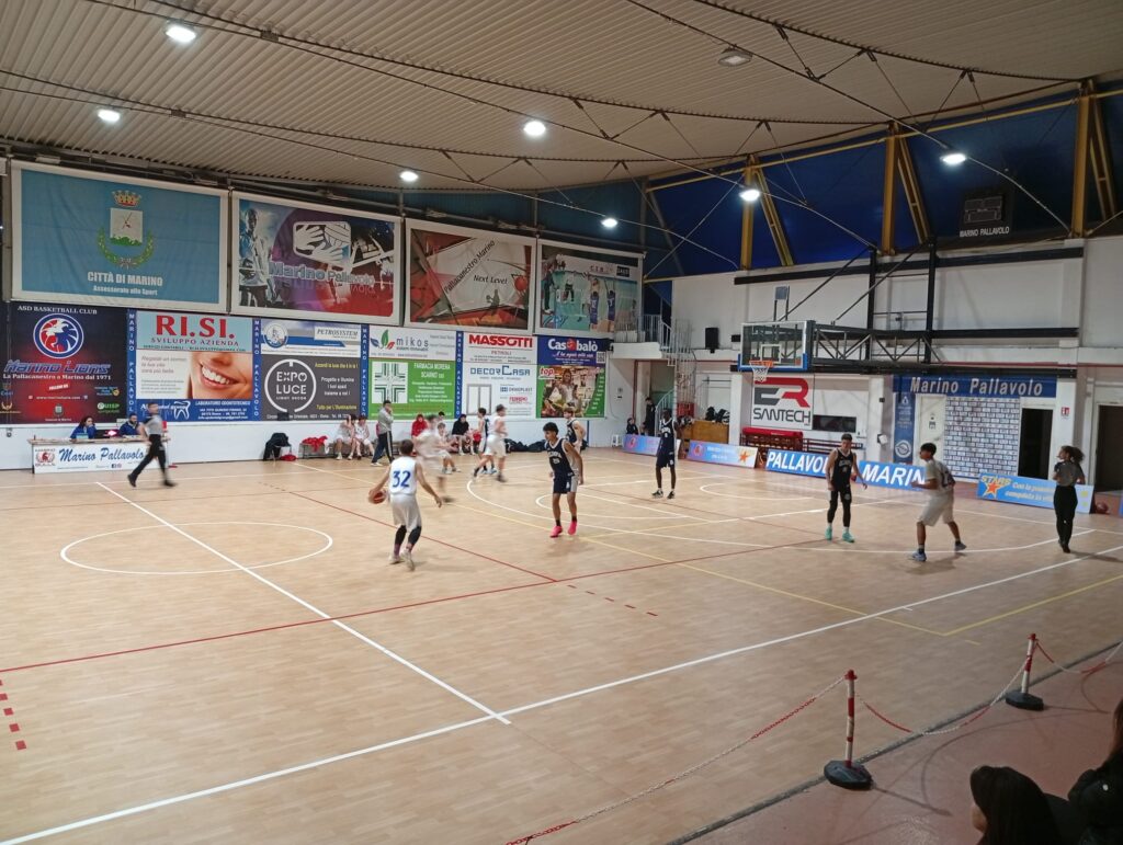 U19 G Marino Lions - Olimpia Roma 77 - 105