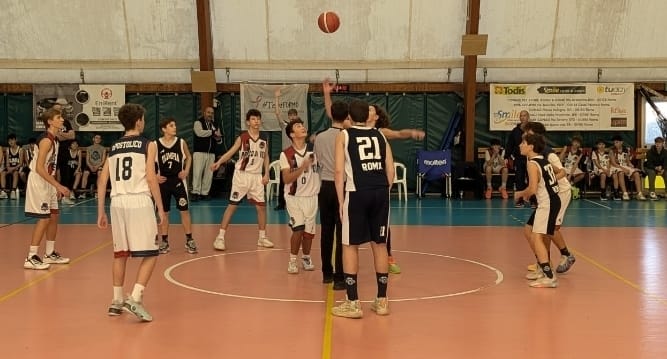 U14 G Parco di Veio - Olimpia Roma 48 - 76