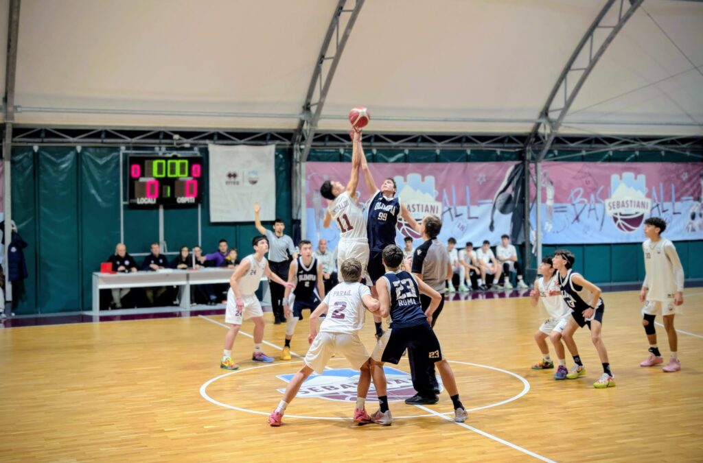 U15 E Real Sebastiani Rieti - Olimpia Roma 53 - 63